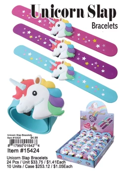 Unicorn Slap Bracelets